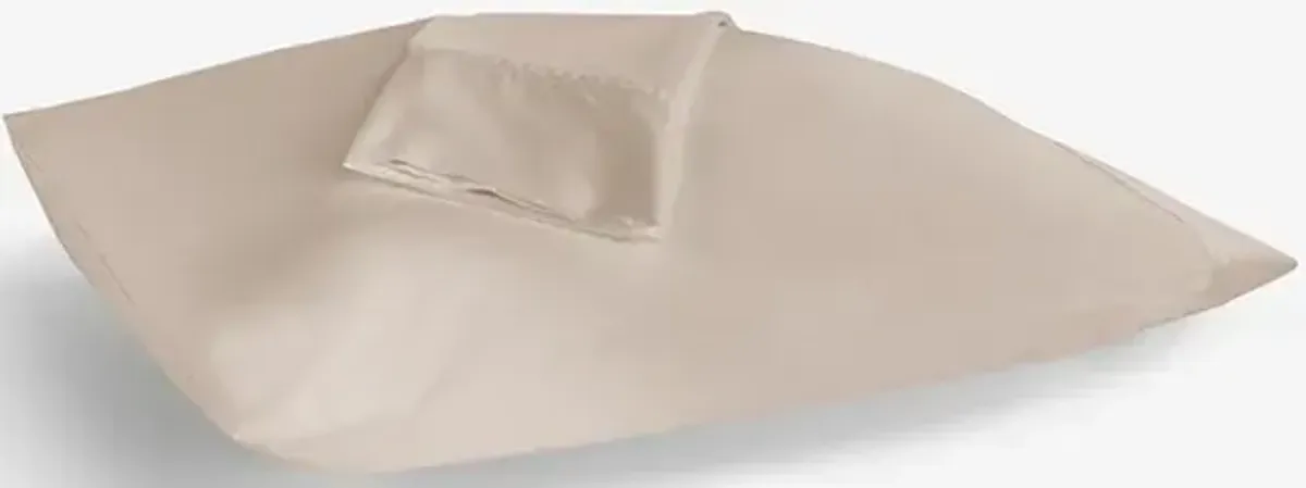 Hyper-Cotton King Pillowcase Set in Medium Beige