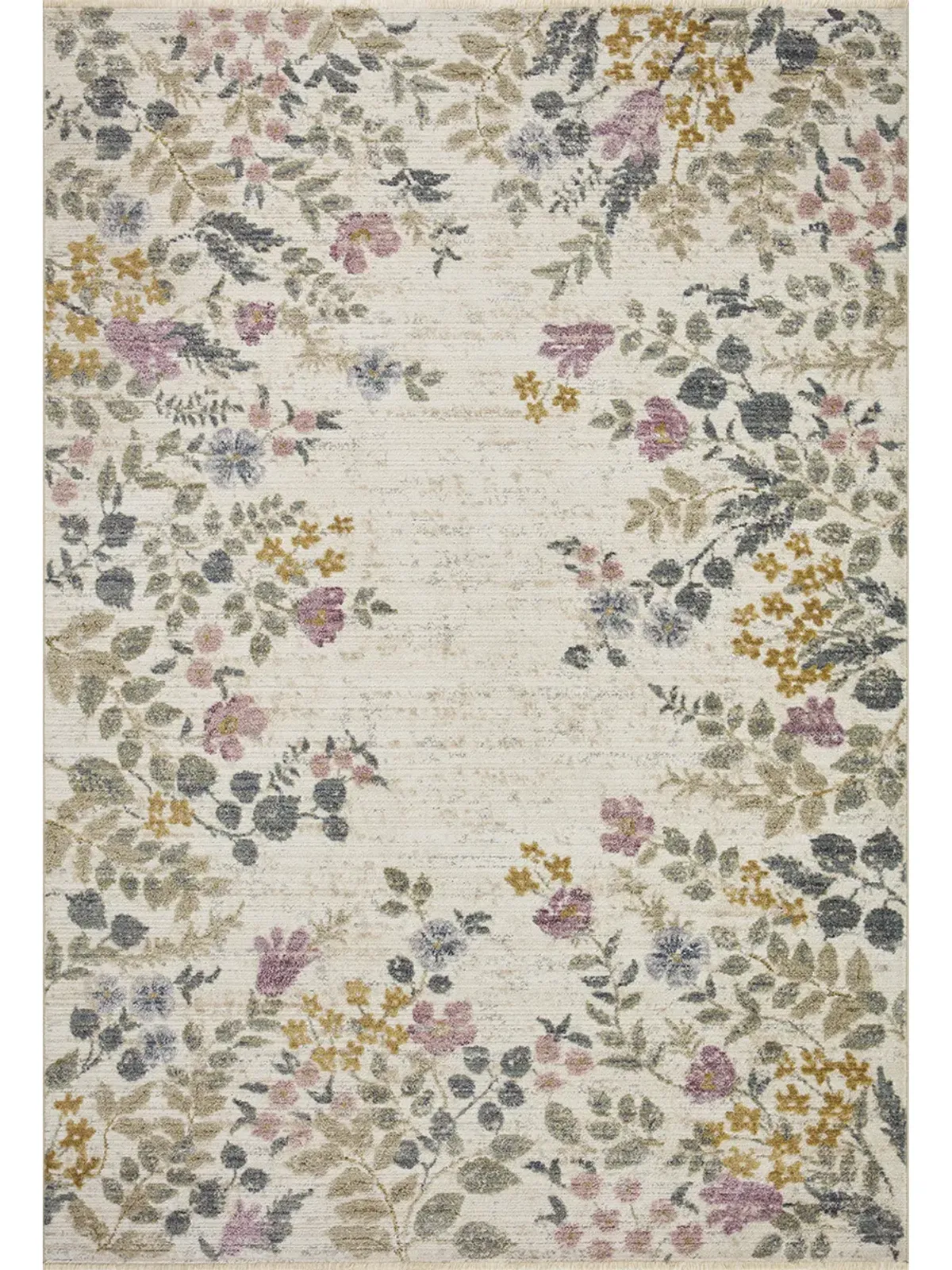 Provence PRO01 Ivory 6'3" x 9' Rug