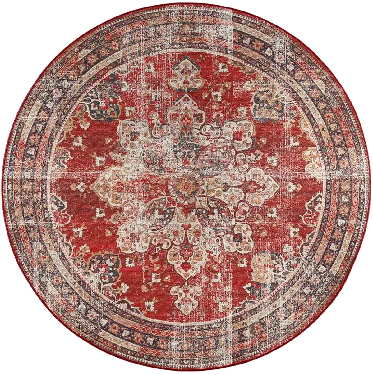 Jericho JC6 Garnet 4' Rug