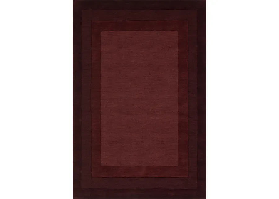 Hamilton HM01 Red 7'10" x 11' Rug