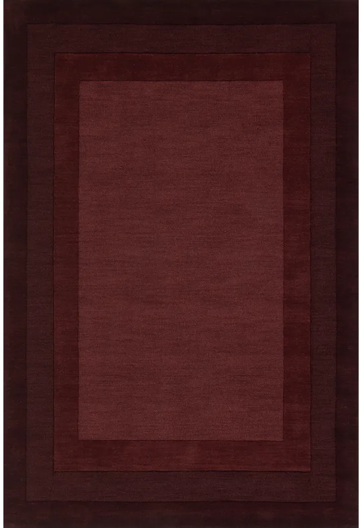 Hamilton HM01 Red 7'10" x 11' Rug