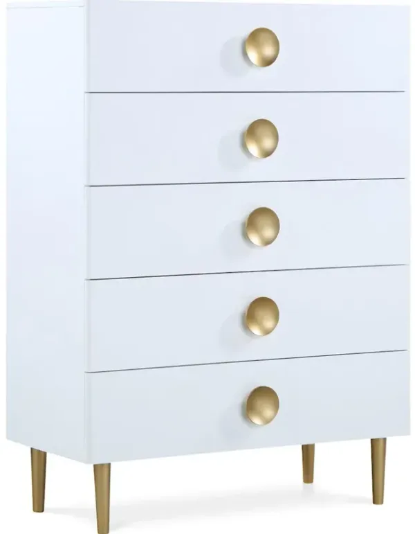 Meridian Furniture Zayne White Chest