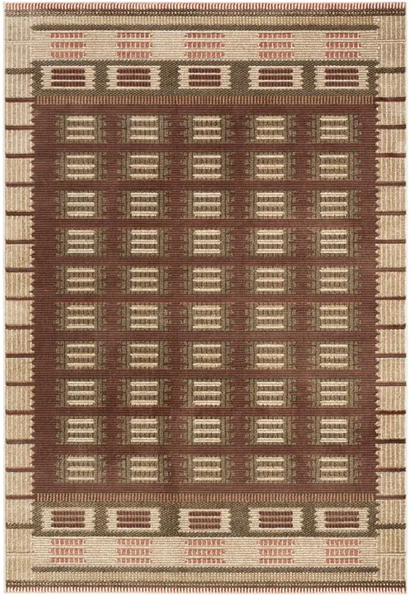 Nordic NRC16 Rust 5' x 7' Rug