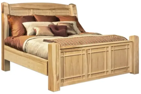 Belen Kox Natural King Arch Panel Bed, Belen Kox