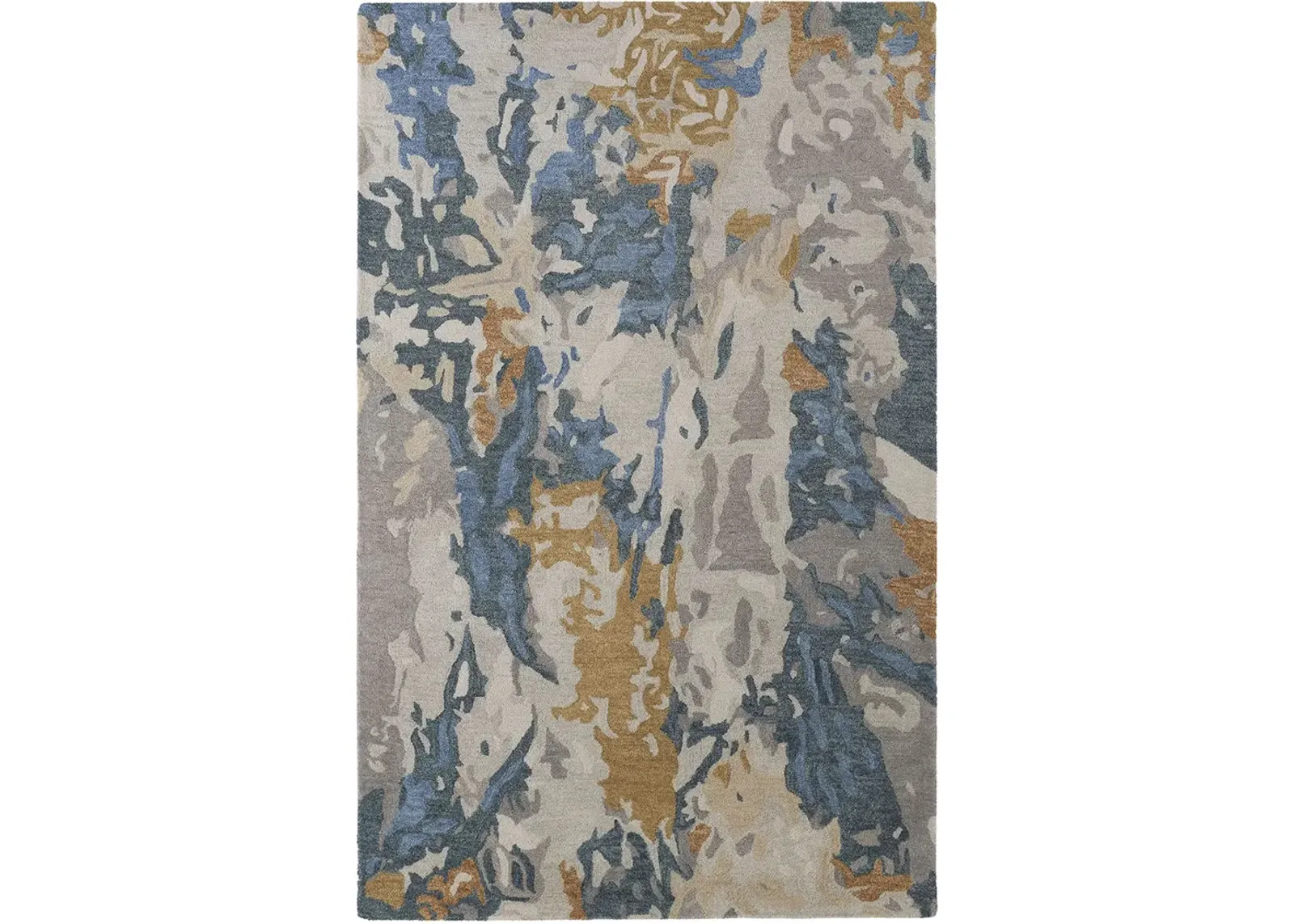 Everley 8645F Gray/Blue/Gold 10' x 14' Rug