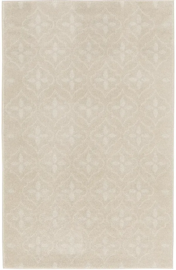 Nourison Essentials NRE04 Ivory/Beige 4' x 6' Rug