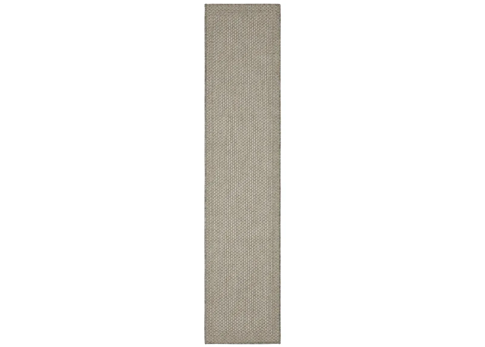 Caicos 1'10" x 7'6" Grey Rug