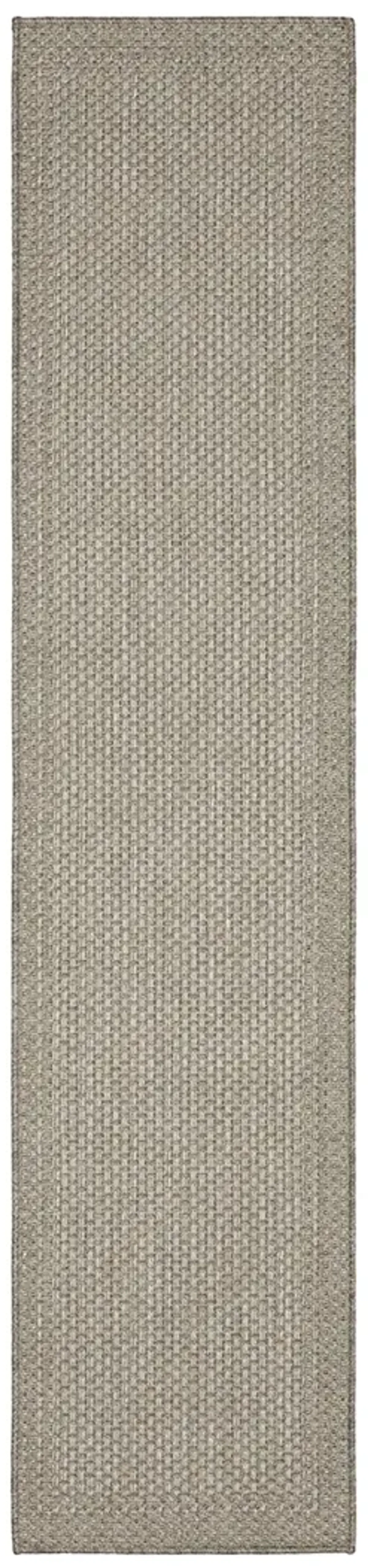 Caicos 1'10" x 7'6" Grey Rug