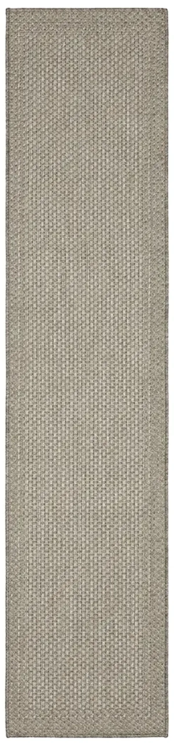 Caicos 1'10" x 7'6" Grey Rug