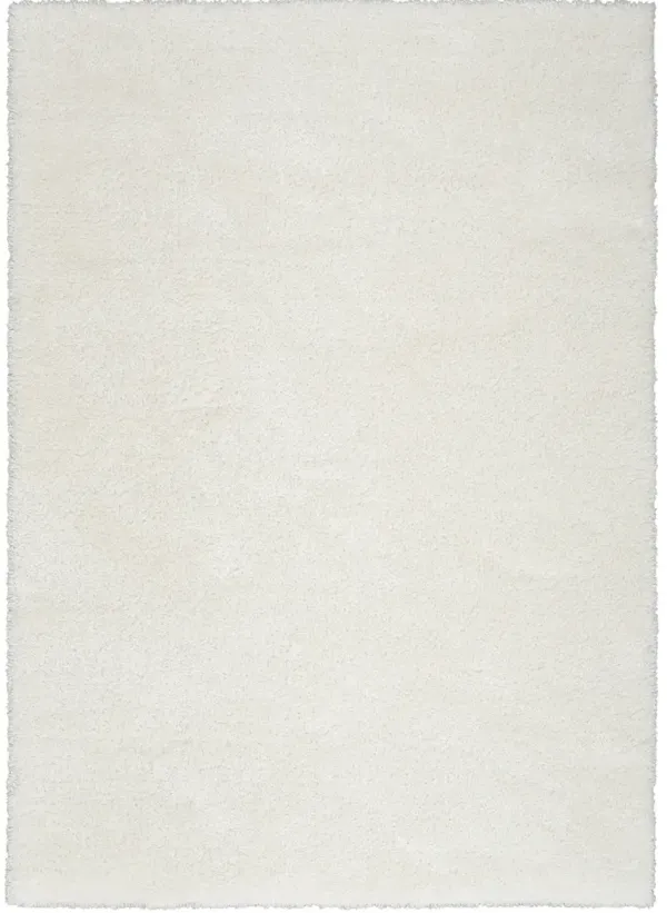 Pacific Shag PCS01 Ivory 5'3" x 7'3" Rug