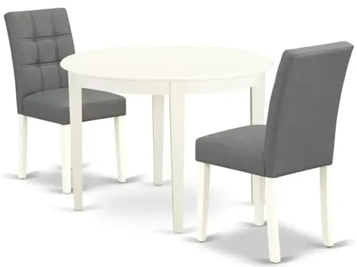 3 Piece Dinner Table Set contain A Wooden Table