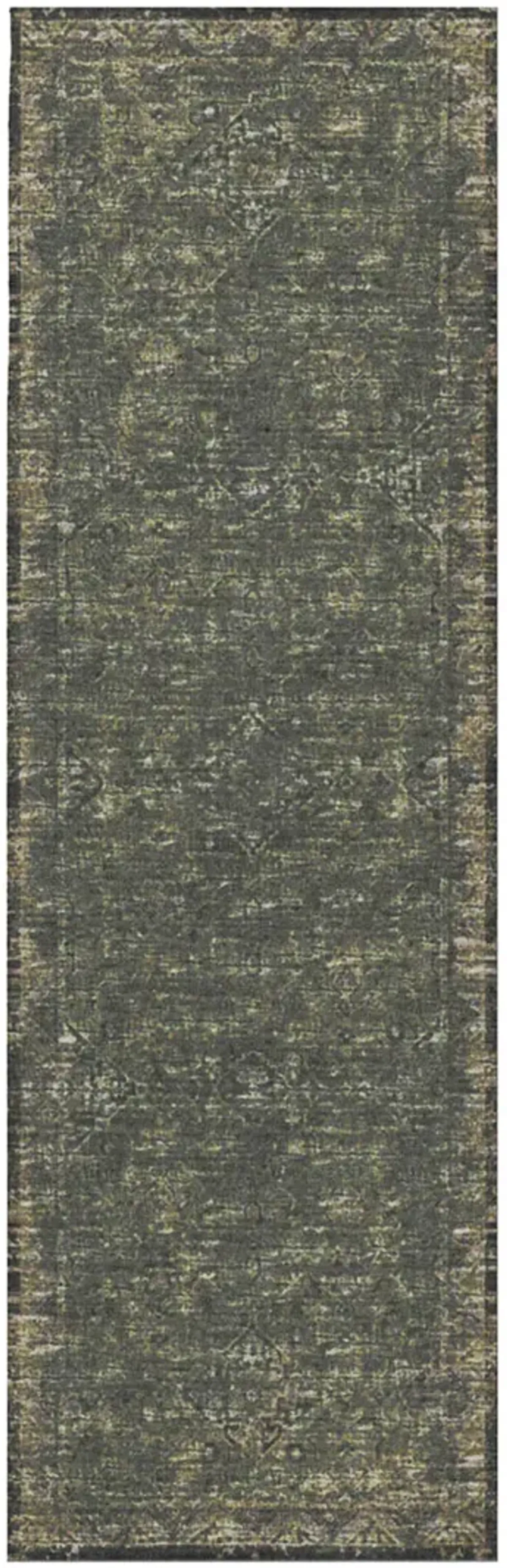 Tuscany TU12 Green 2'6" x 12' Rug