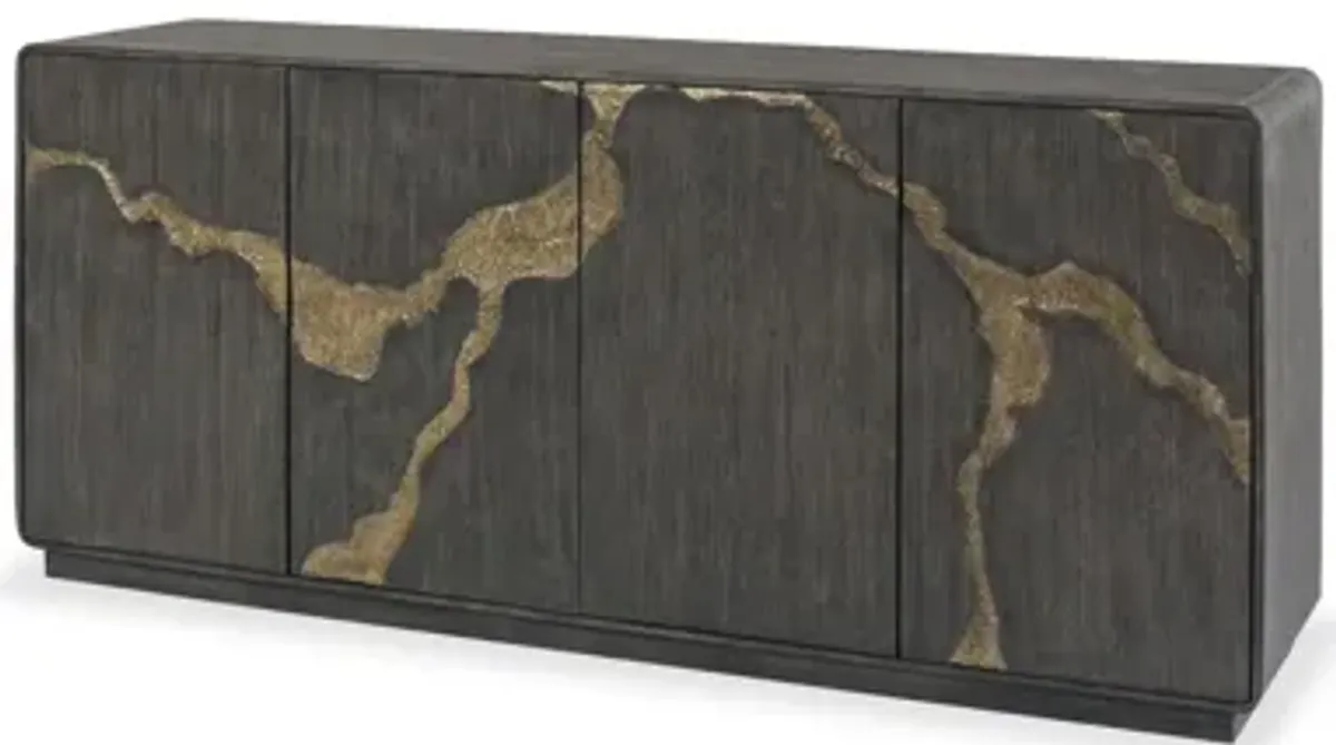 Melange Fissured Entertainment Credenza