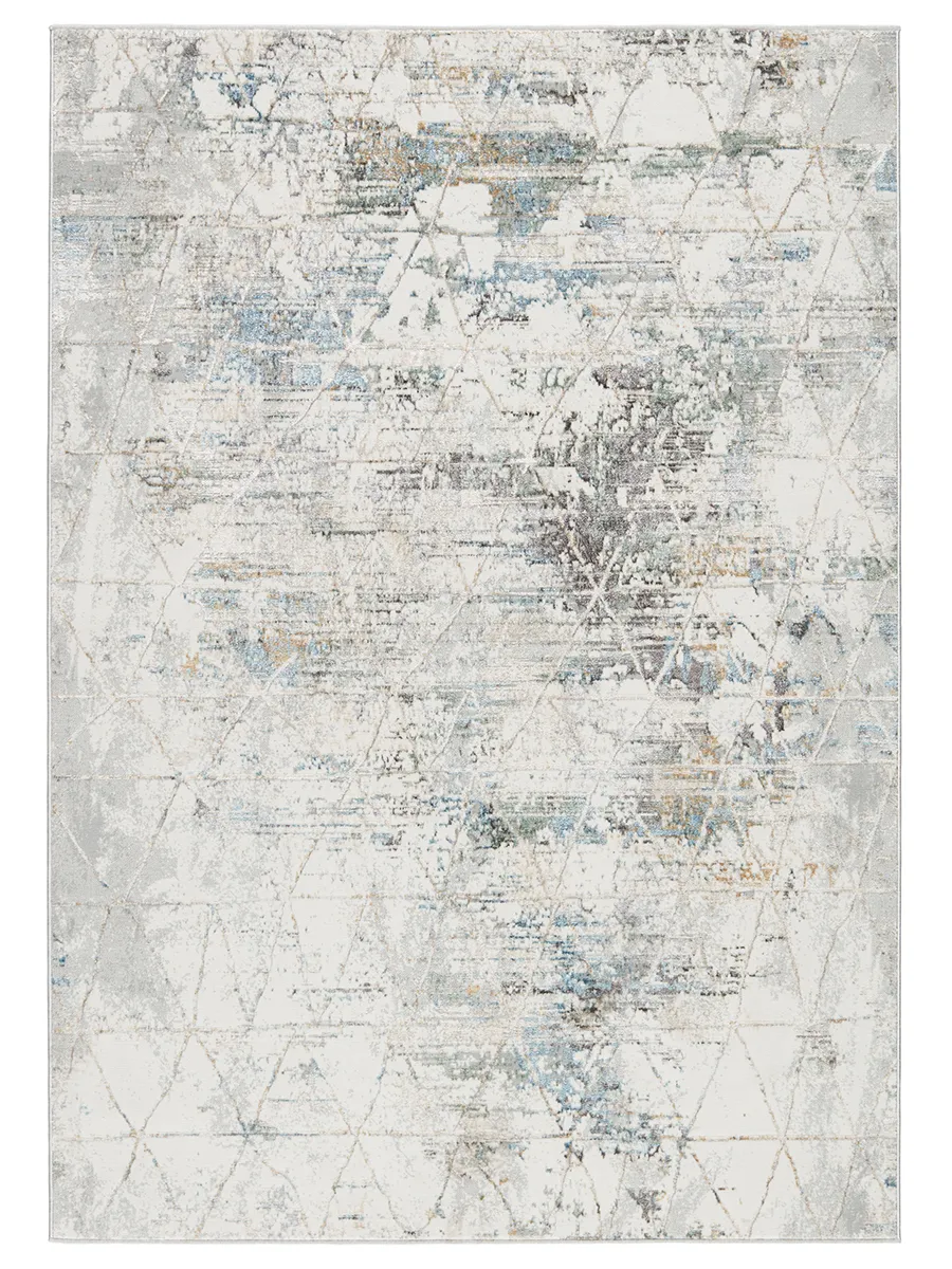 Melo Arya Gray 5'3" x 8' Rug