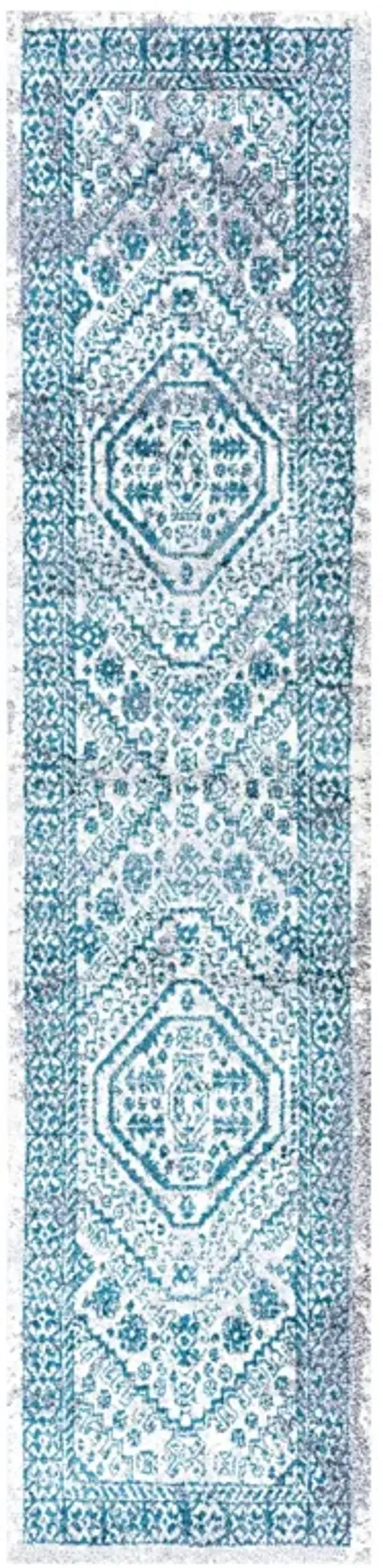 Boho Cottage Medallion Area Rug