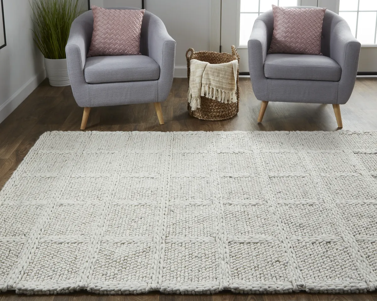 Berkeley 0739F Ivory/Gray 9'6" x 13'6" Rug