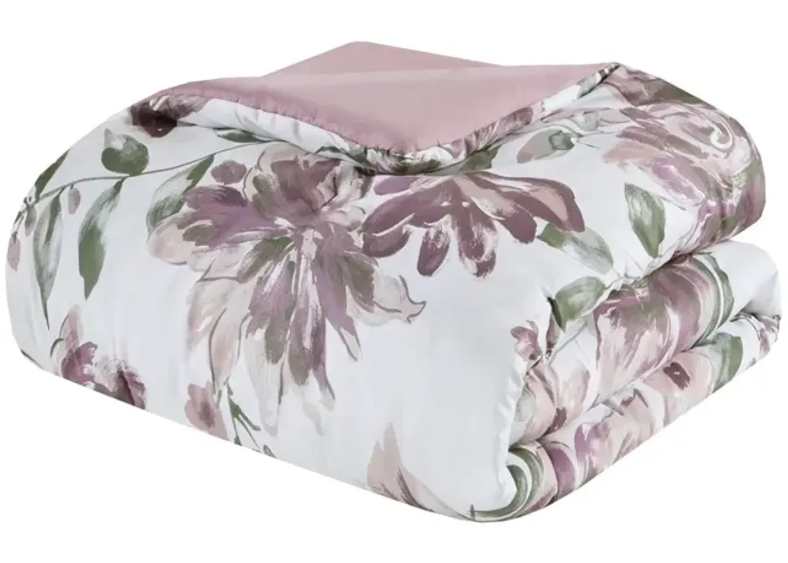 Gracie Mills Mckay Floral Elegance: Comforter and Sheet Ensemble