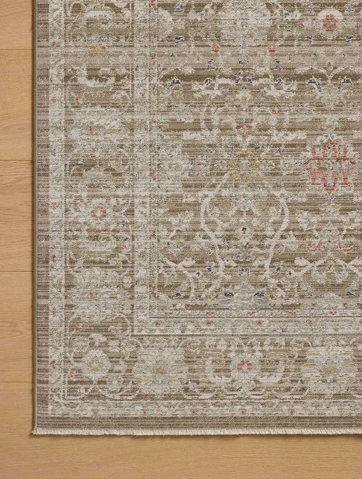 Ida Bark/Multi 2'7"x8'0" Runner Rug