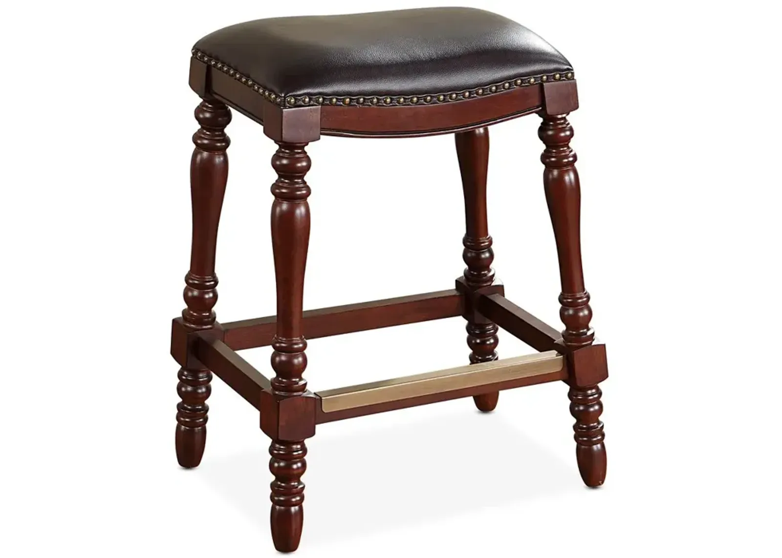 Chester Saddle Seat Counter Stool