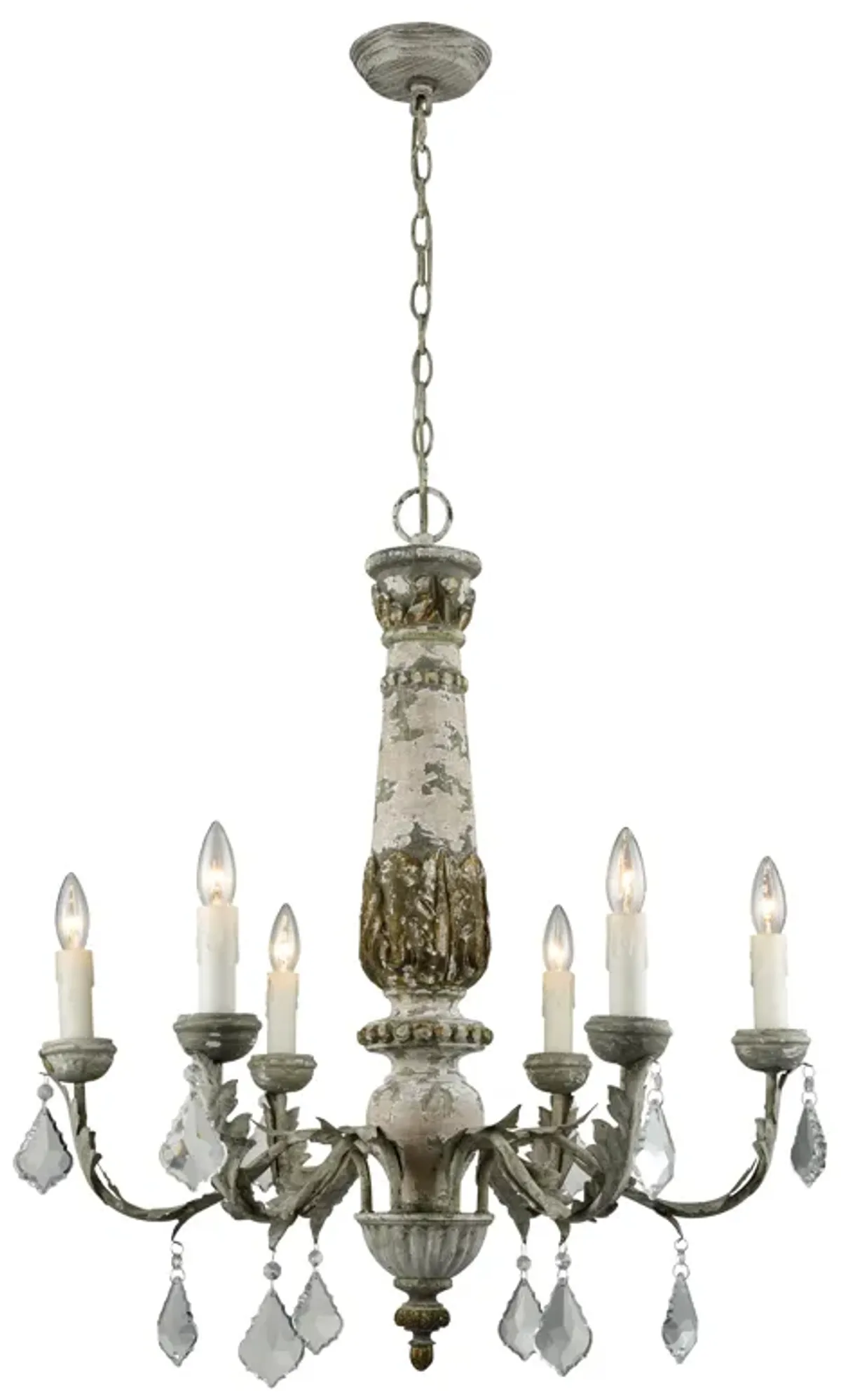 Genevieve 28'' Wide 6-Light Chandelier