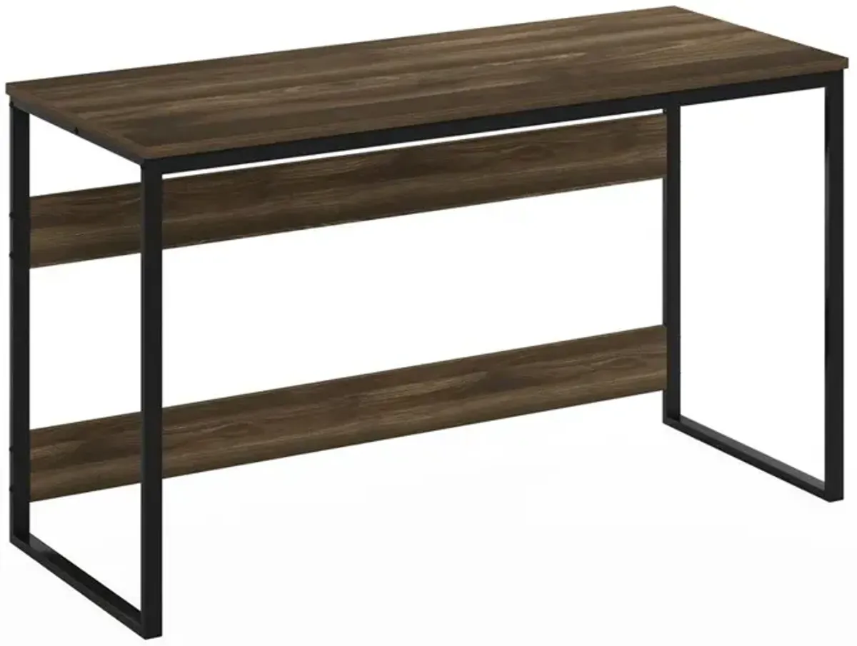 Furinno Moretti Modern Lifestyle Enhanced Study Desk, 52, Columbia Walnut