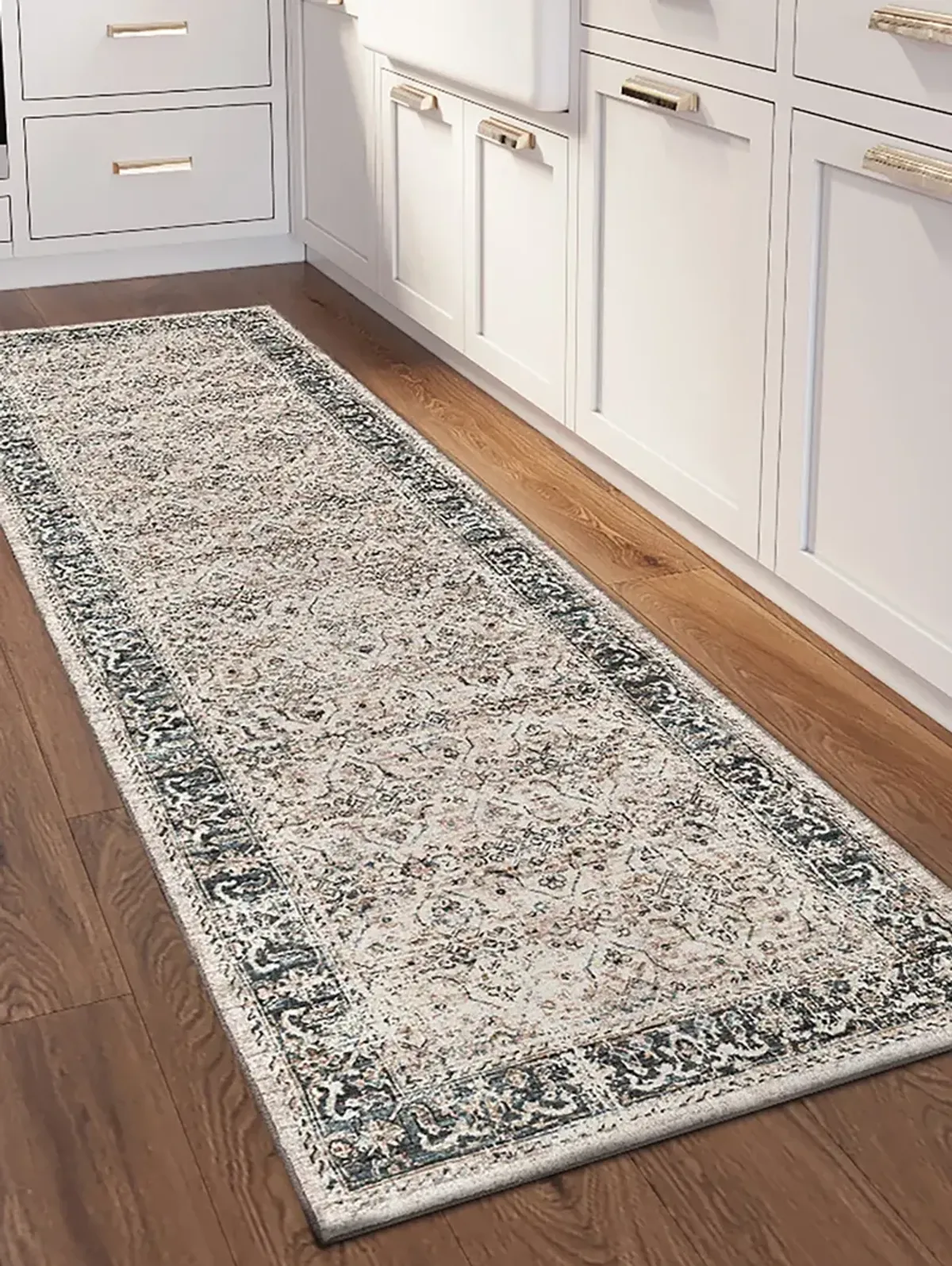 Jericho JC10 Taupe 2'6" x 12' Rug