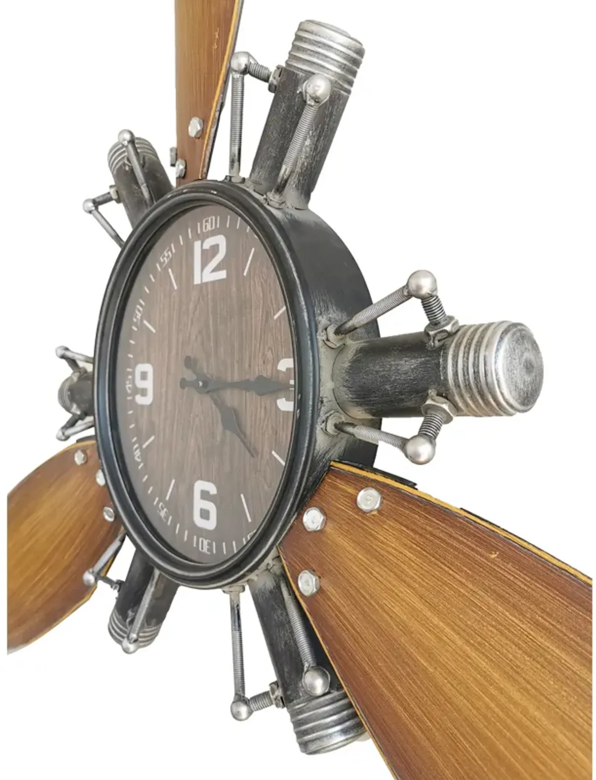 Airplane Propeller Wall Clock small