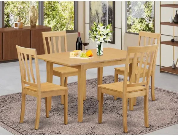 5 Pc Dinette set - Dinette Table and 4 Dining Chairs