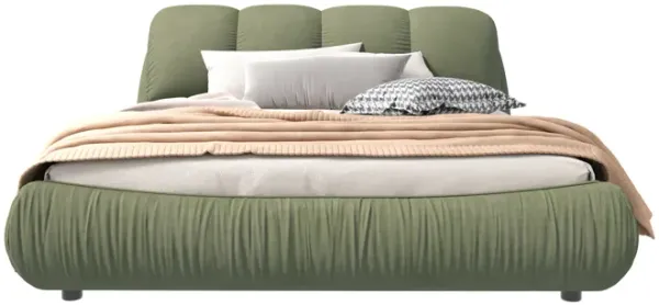 Merax Luxury Upholstered Platform Bed