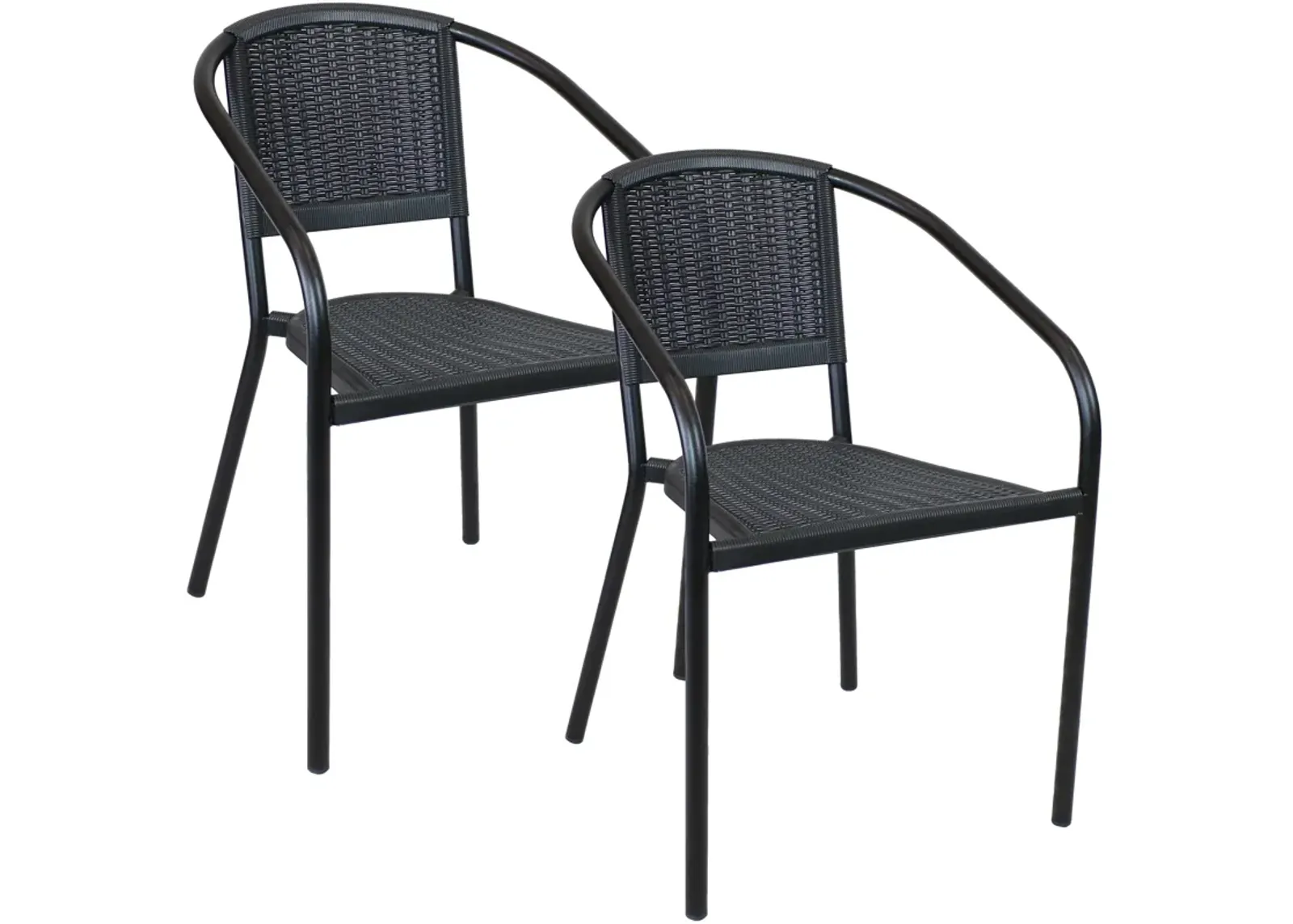 Sunnydaze Aderes Plastic Patio Armchair