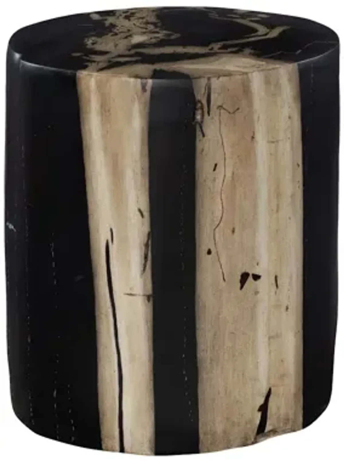 Cast Petrified Wood Stool