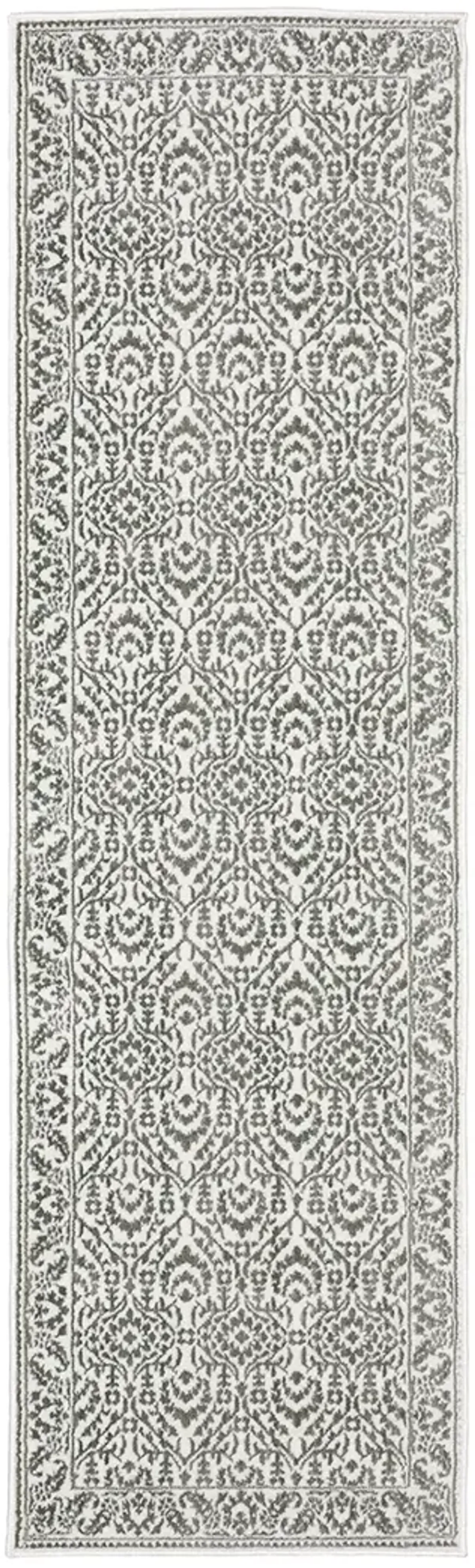 Montecito 2'3" x 7'6" Grey Rug