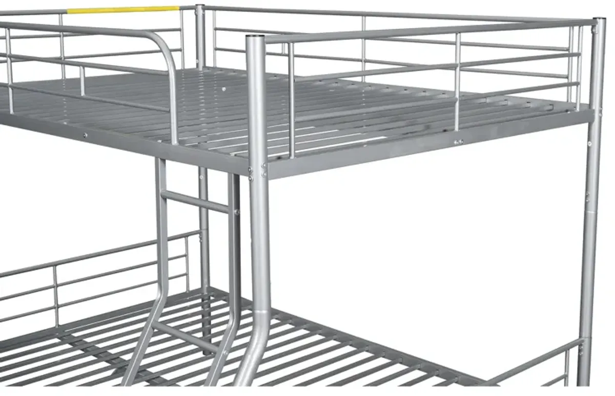 Merax Metal Bunk Bed with Trundle