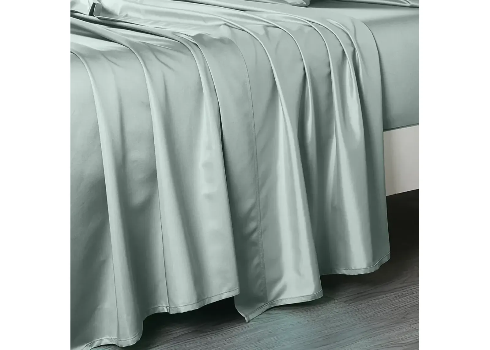 Egyptian Linens - Oversized Flat Sheet 120 X 112 Inches - Luxurious 608 Cotton