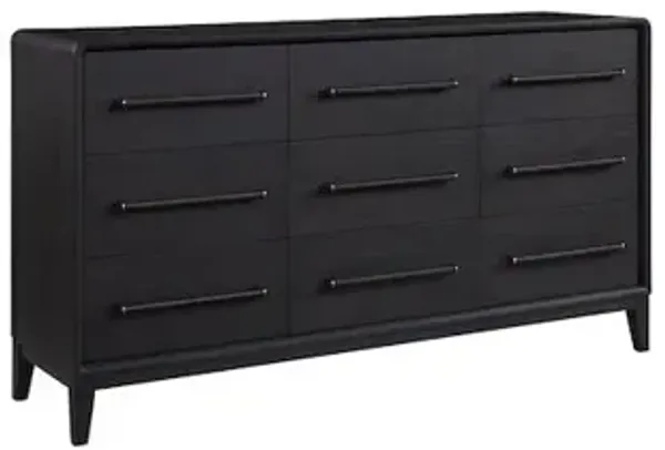 Aurora 9 Drawer Dresser - Peppercorn