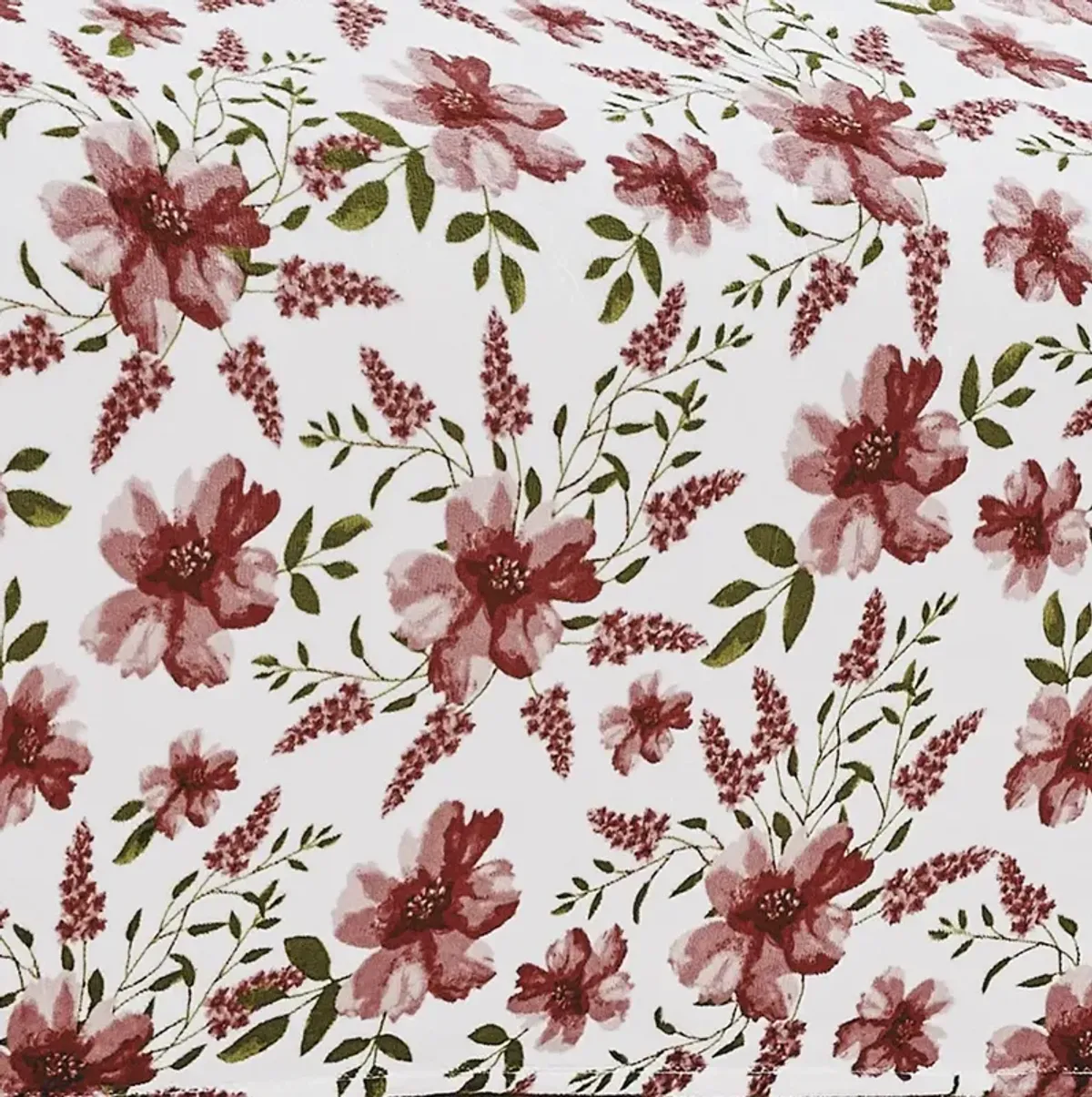 Plazatex Luxurious Ultra Soft Lightweight Rayla Printed Bed Blanket Floral 60" x 90"