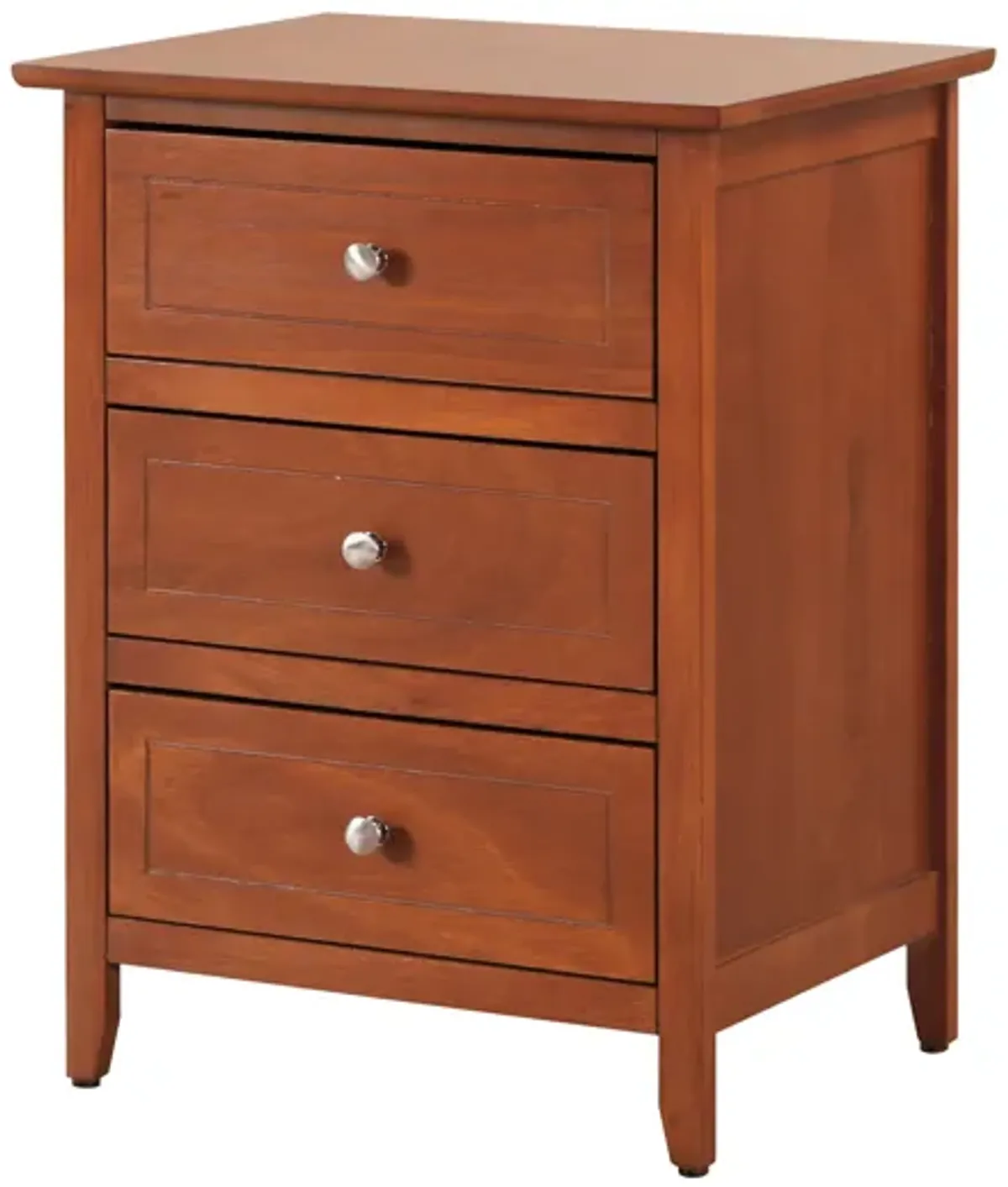 Daniel 3-Drawer Nightstand (25 in. H x 15 in. W x 19 in. D)