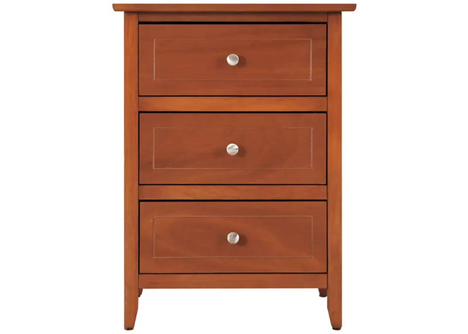 Daniel 3-Drawer Nightstand (25 in. H x 15 in. W x 19 in. D)