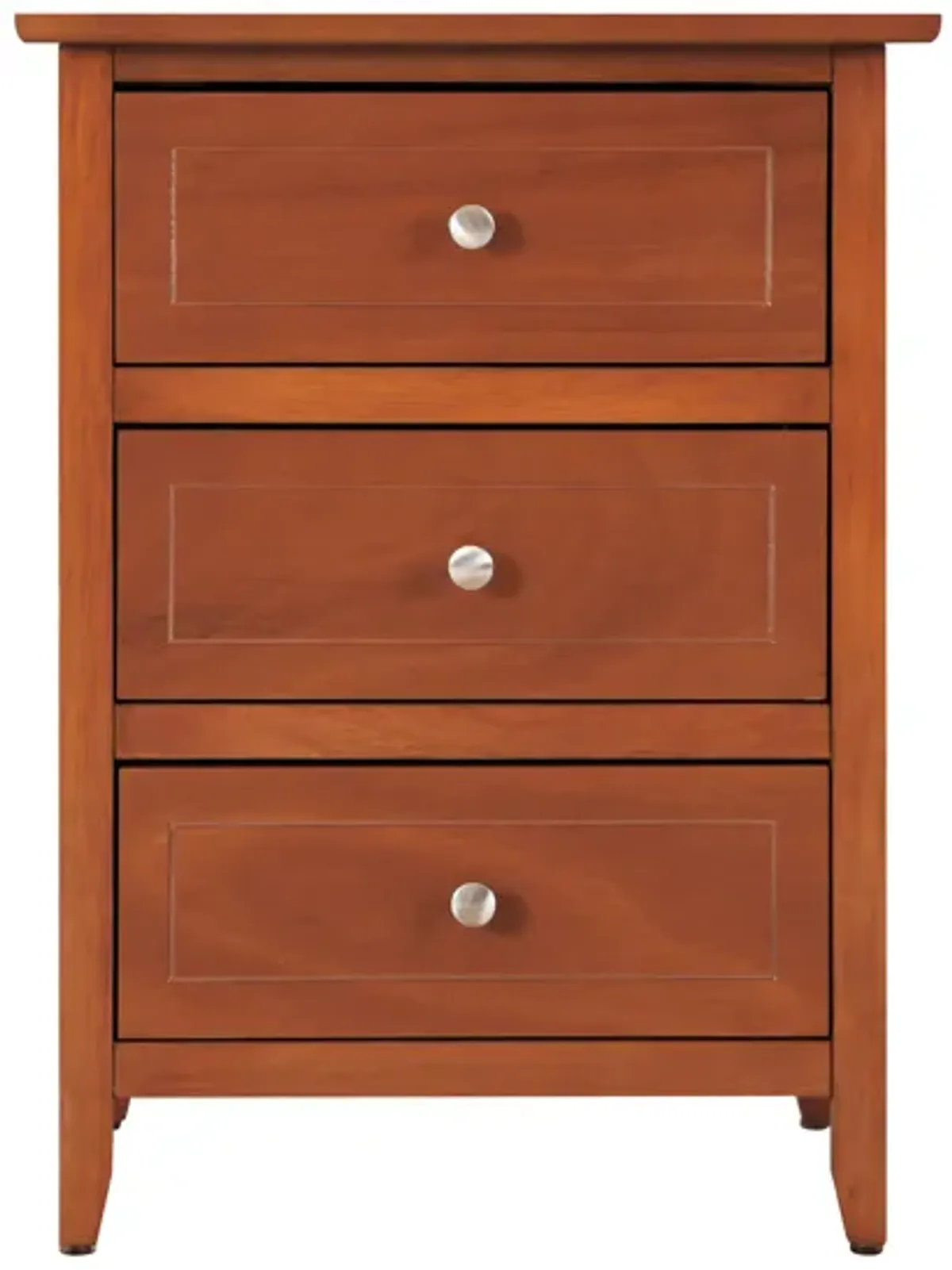 Daniel 3-Drawer Nightstand (25 in. H x 15 in. W x 19 in. D)