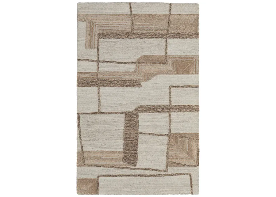 Pollock 8954F 12' x 15' Ivory/Brown/Tan Rug