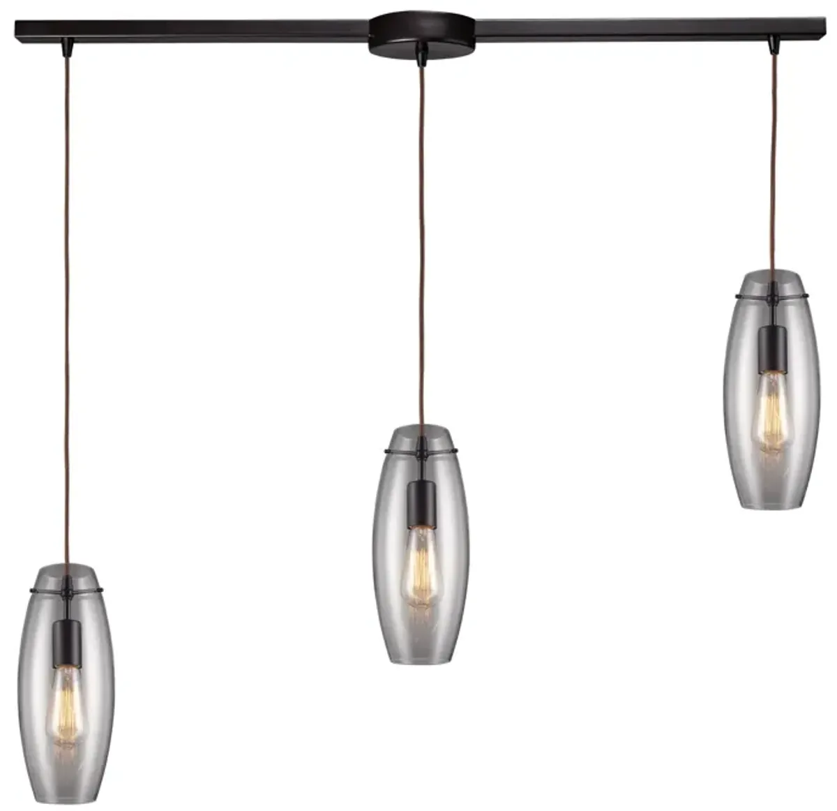 Menlow Park 3-Light Slim Linear Mini Pendant