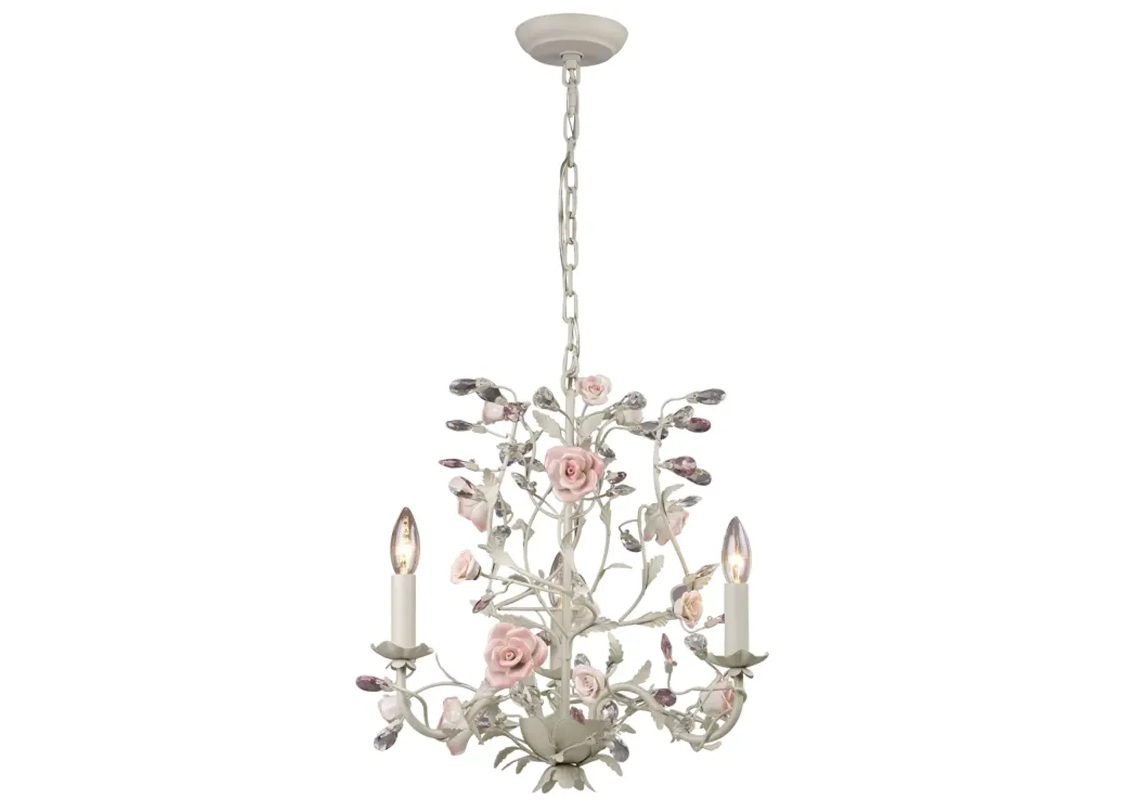 Heritage 18'' Wide 3-Light Chandelier