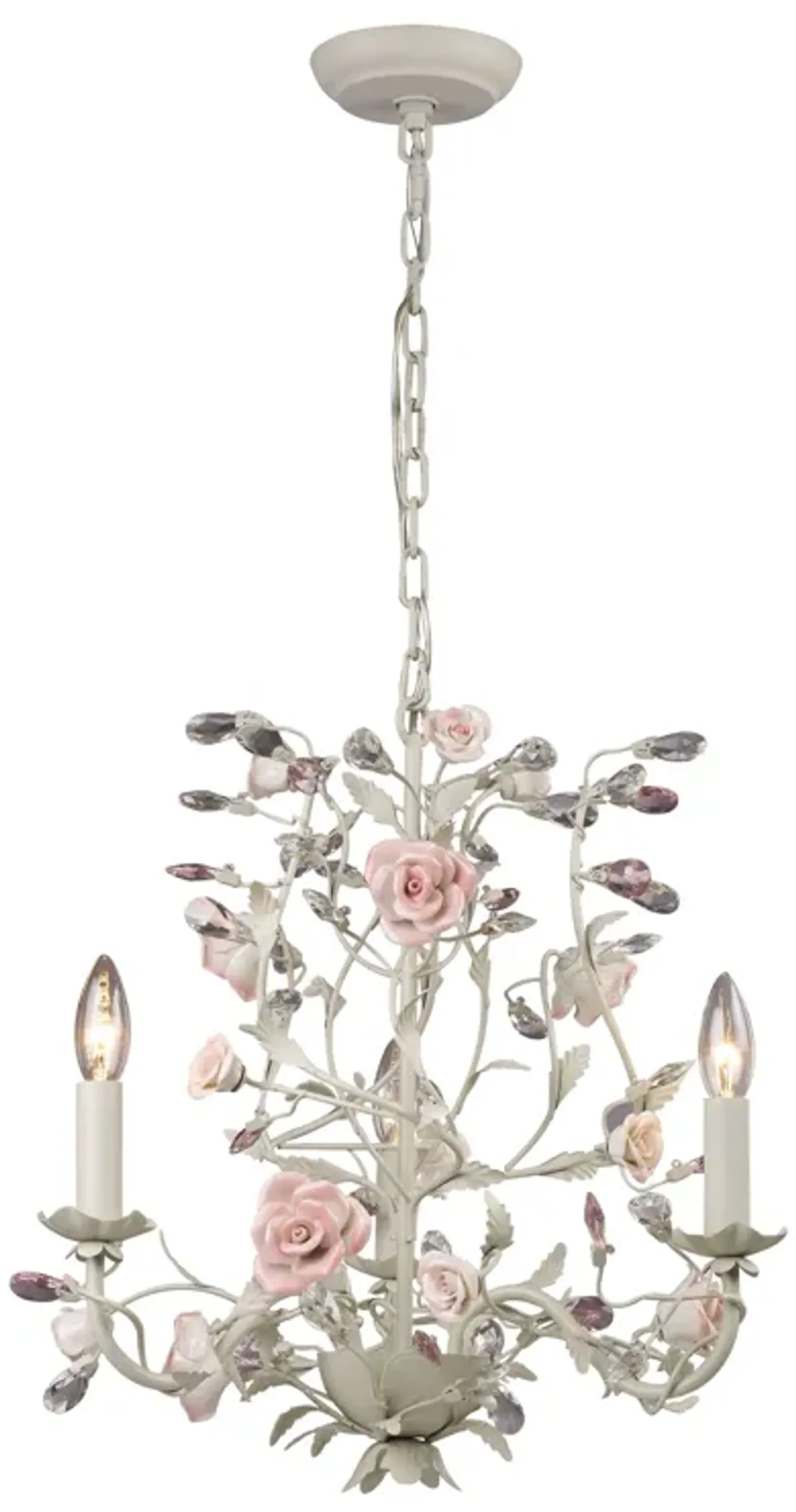 Heritage 18'' Wide 3-Light Chandelier