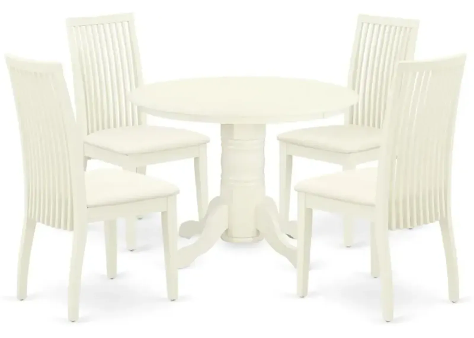 Dining Room Set Linen White