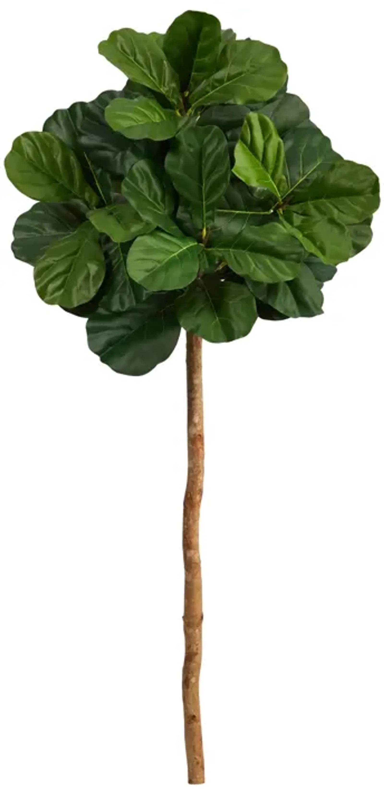 Hivvago 4.5 Feet Fiddle Leaf Artificial Tree (No Pot)