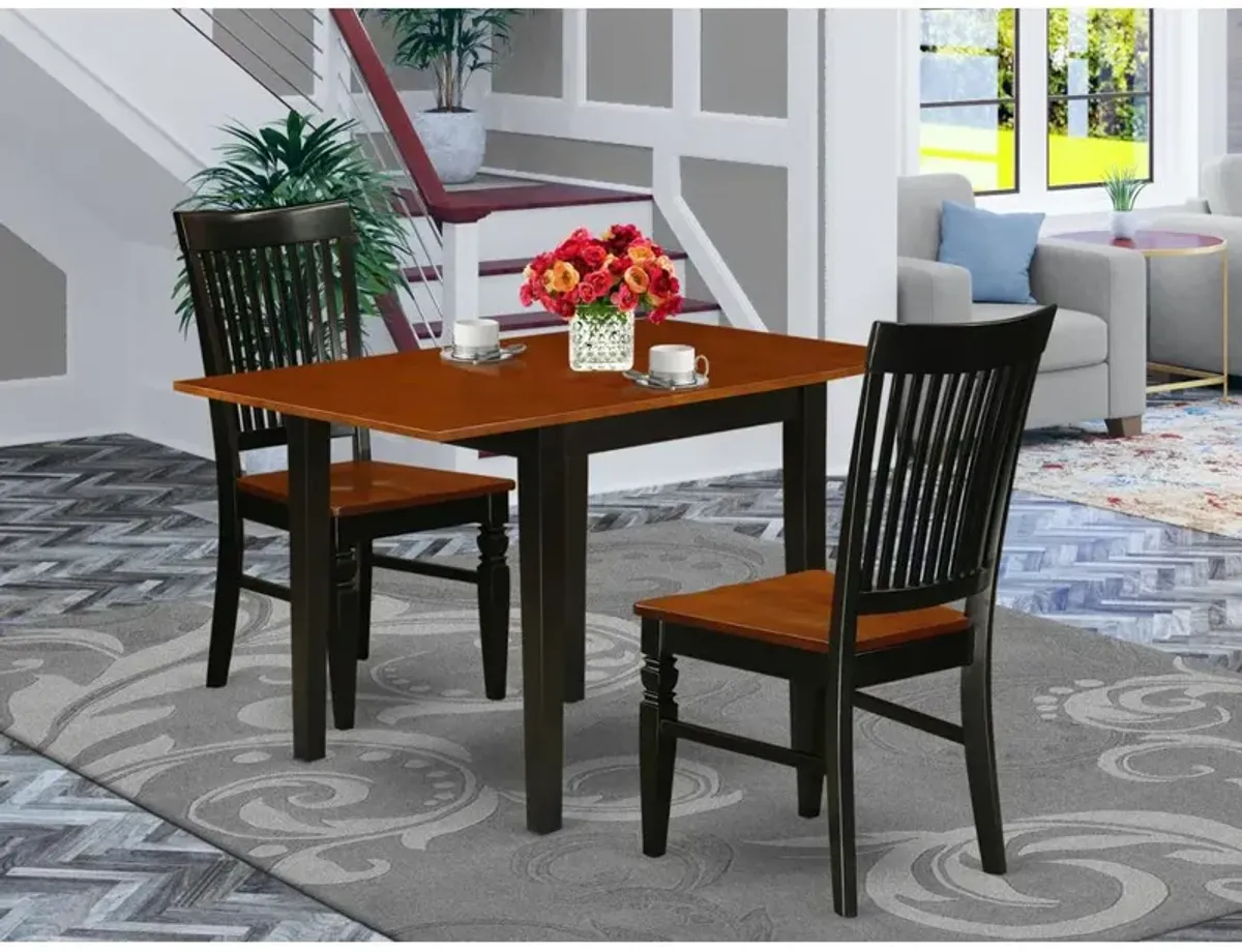 Dining Room Set Black & Cherry