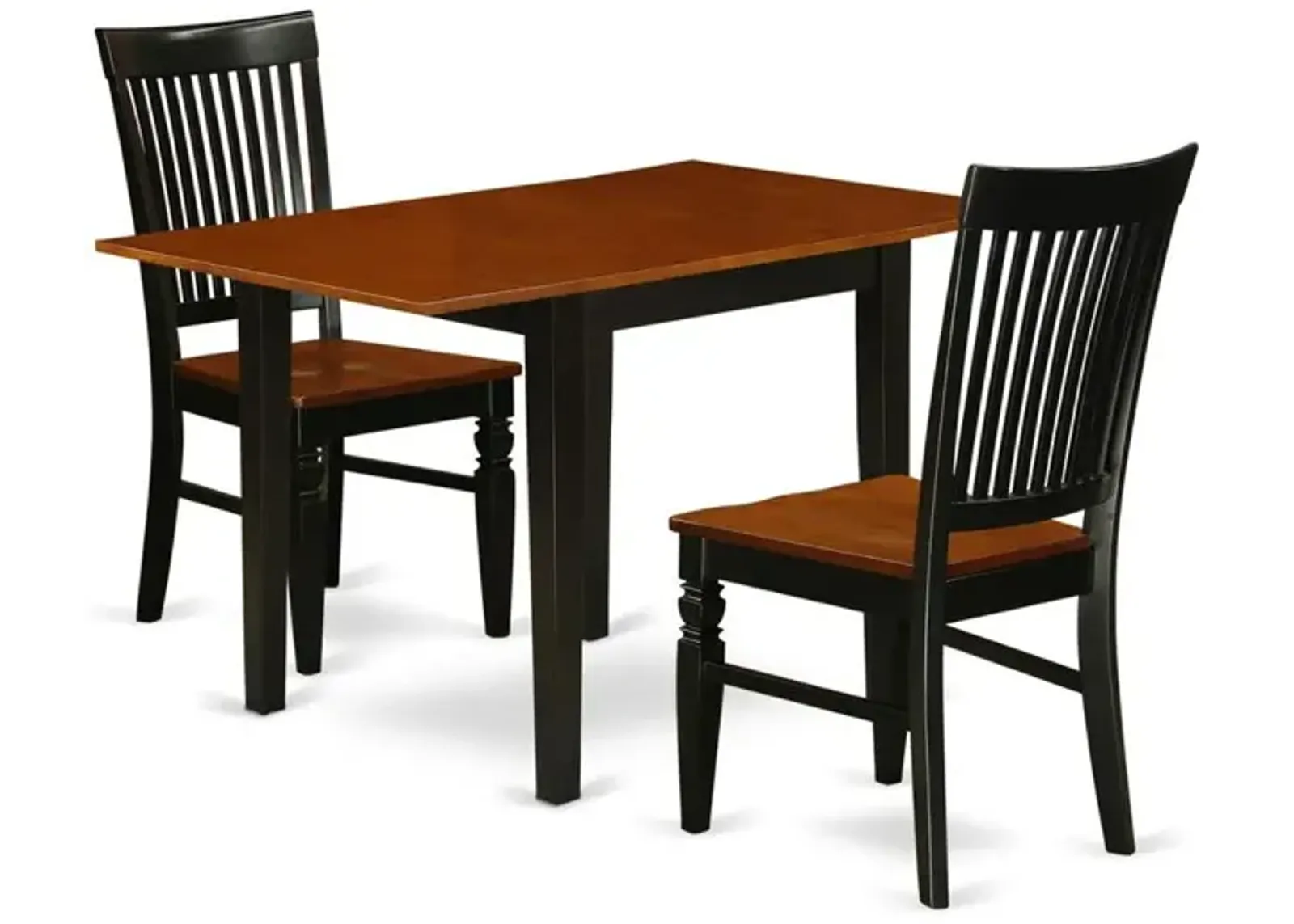 Dining Room Set Black & Cherry