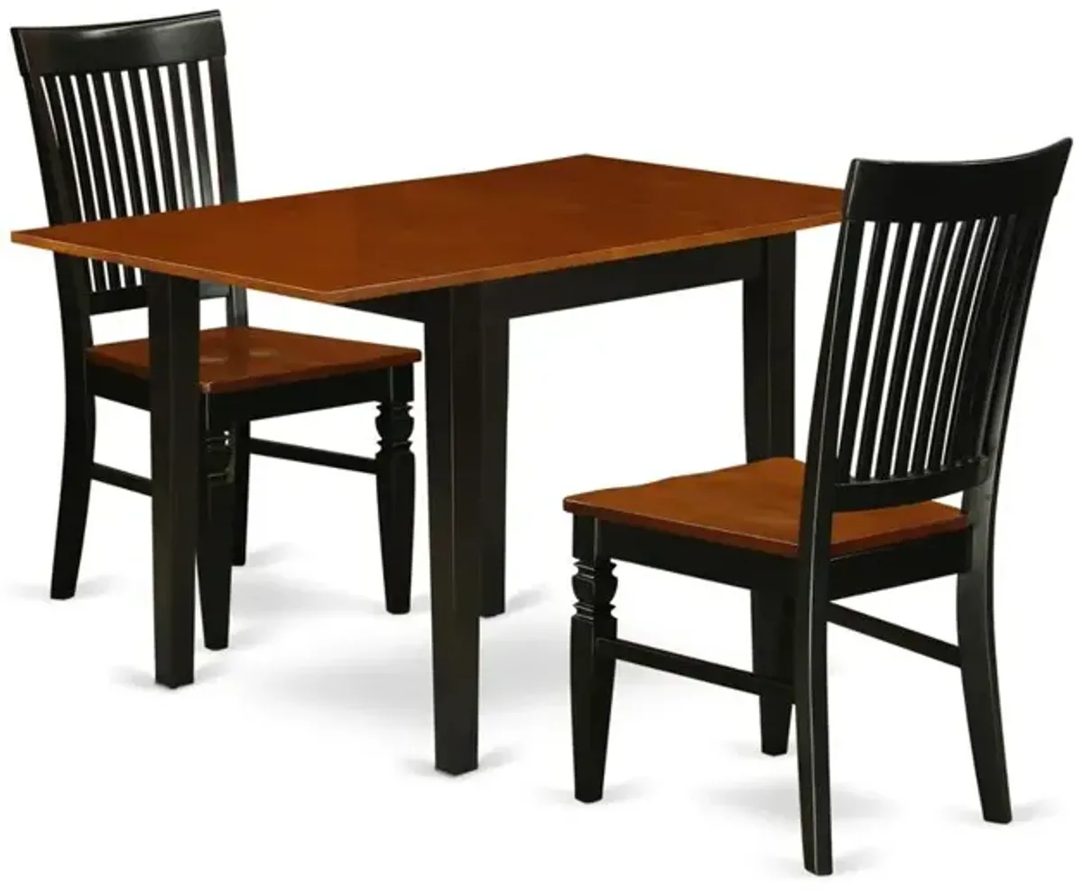 Dining Room Set Black & Cherry