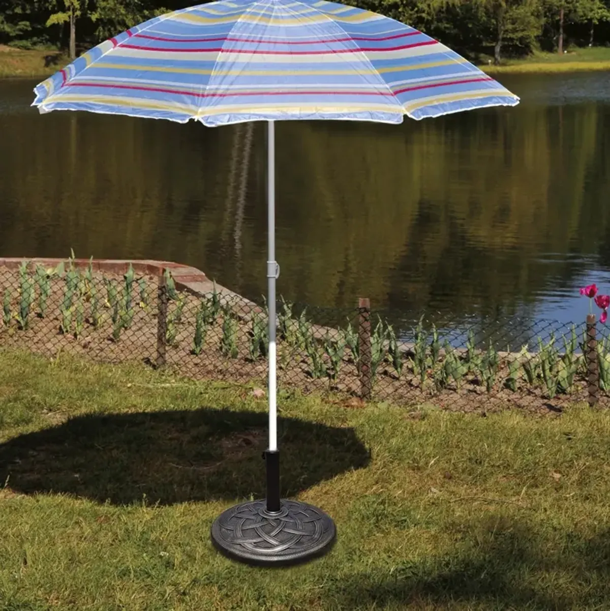 22 Inch Heavy Duty Round Umbrella Base Stand