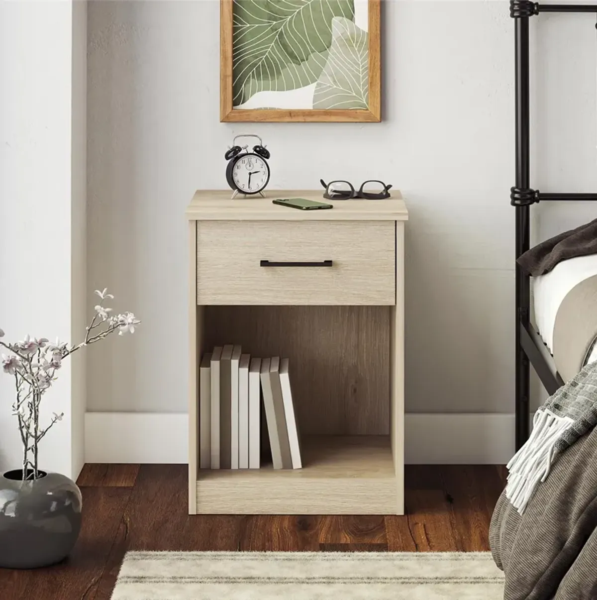 BrEZ Build Pearce Nightstand with Drawer